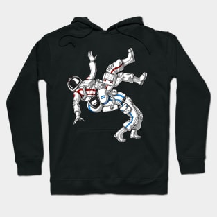 Astronauts Jiu-Jitsu Wrestling Hoodie